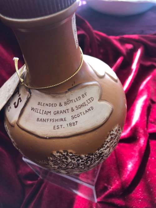 GRANTS  WHISKEY CERAMIC DECANTER BY   ROYAL DOULTON c1981